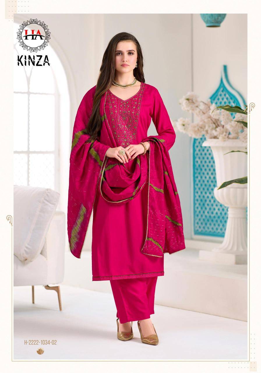Alok suit kinza Surat dress materials wholesale